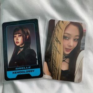 Aespa Giselle photocards :)